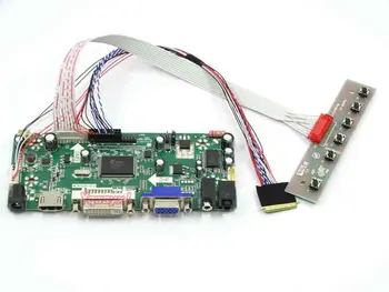 Yqwsyxl Nadzorni Odbor Spremlja Komplet za B173RW01 V1 V. 1 HDMI + DVI + VGA LCD LED zaslon Krmilnik Odbor Voznik