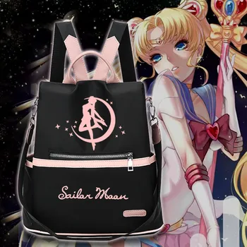 Moda Vroče Anime Sailor Moon Priložnostne Nahrbtnik Šolsko Ramenih Vrečko Potovalna Torba dnevni nahrbtniki za Študente Luštna Dekleta 2020