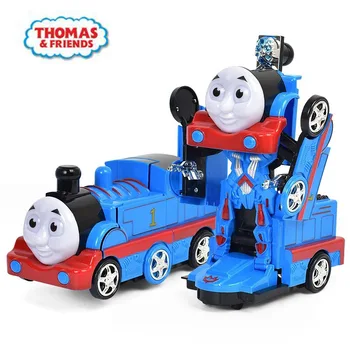 Thomas in Prijatelji Diecasts Igrača Vozil avto igrače, Električni deformacije vlakec, glasba otroška izobraževalne Igrače za otroke
