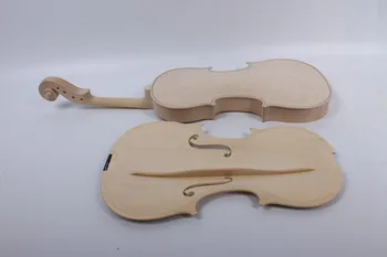 Yinfente Bela Nedokončane Violino Plamen Javor & Smrekovega lesa Unglue Violino Pribor Violino Deli 4/4 Polni Velikosti