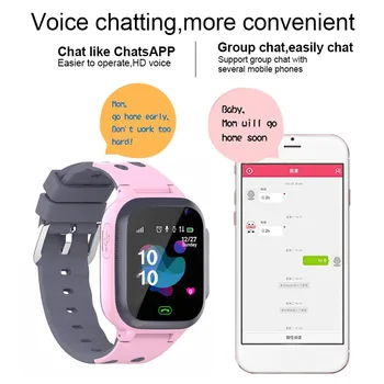 2021 otrok Telefonski klic Otroci Pametno Gledati za otroke SOS Antil-izgubil Nepremočljiva Smartwatch Baby 2G Kartice SIM Lokacijo Tracker ure