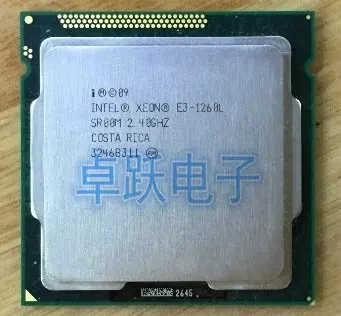 Intel Original CPU Xeon Procesor E3 1260L 2.4 GHz, L3 8M Quad-Core TDP 45W CPU Za HP GEN8 E3-1260L