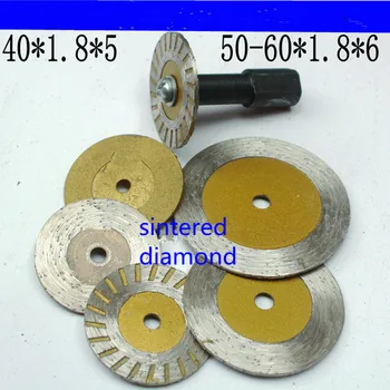 Obdelava kamna sintranih diamond carving diski 40 mm majhna turbo diamantno rezanje plošče za kamen carving
