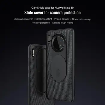 Nillkin za Huawei Mate 30 Pro Primeru Camshield Stran Fotoaparata Zaščito Trdega PC Telefon Polno Kritje velja za Huawei Mate30 Pro Shell