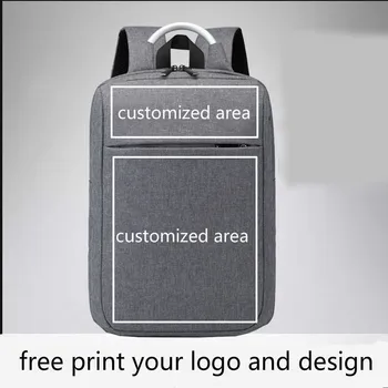 Nahrbtnik za oblikovanje po meri LOGOTIP podjetja nahrbtnik moški slika print custom-made vzorec prilagodite računalnik žensko delo vreča za nahrbtnik