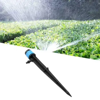 100 kozarcev kapljično Namakanje Nastavljiv Sprinkler Spray Vrtne Rastline Zalivanje Šobe za 360 stopinj Drippers vzdrževanje opreme