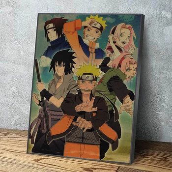 Slike Wall Art Platno Naruto Modularni Fant Dekle Slike visoke LOČLJIVOSTI za Tiskanje Plakatov Japonske Anime Kul Ni Okvir Za Dnevni Sobi Doma Dekor