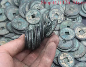 Zbiranje Kitajski Bakren Kovanec Stare Dinastije Starinsko Valuti, Poslali na Naključno