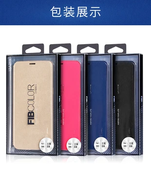 Luksuzni Flip Usnjena torbica Za SAMSUNG Galaxy A3 A7 A6 A8 Plus A9 2018 TPU Pokrov Opomba 20 10 9 A70 S9 S10 e S20 S21 Plus Flip Primeru