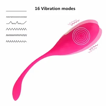 Brezžični Daljinski upravljalnik Vibrator Sex Igrače za WomanClitoris Stimulator Vibrating Bullet Jajce Vibrator Keglove Vaginalne Kroglice Masaža