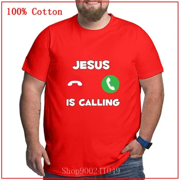 Jezus Kliče Kristus veroizpoved Pismo Darilo Poletje nova trendovska Moda Klasičnih T-shirt Hombre Kul ljudi Plus Velikosti T-shirt