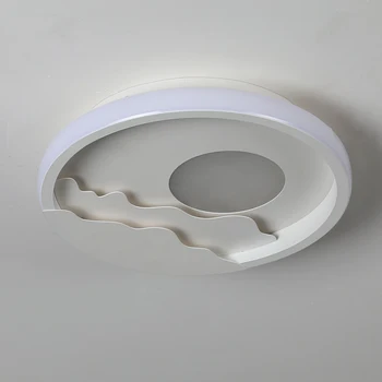 Sodobni LED Stropni Lestenci za spalnico postelji Oltarja hodnik, balkon Vhod Kvadratni krog LED Lestenci za dom