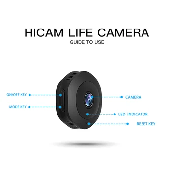 Novi originalni HD 1080P H6 Mini DV Kamera Home Security Kamera Night Vision Zaznavanje Gibanja Actie Kamera Senzor Gibanja Camcord