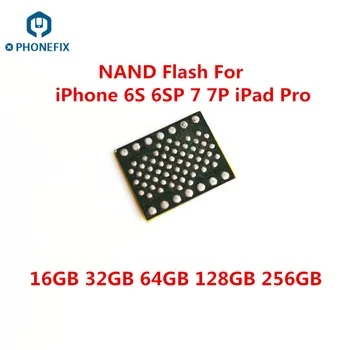 NAND Flash IC Shranjevanje Nadgradite NAND Pomnilniške IC Čipov za iPhone 6S 6SP 7 7P iPad Pro Mobilni Telefon, Tablični PC Komponente, Zamenjava