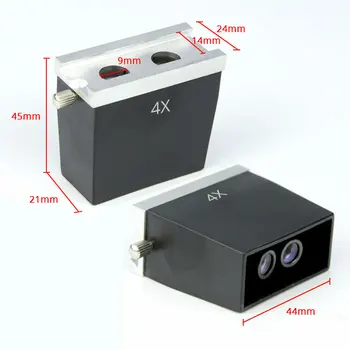 1X 2X 3X 4X Stereo Mikroskop Cilj Objektiv Optični kateri je daljnogled za Mikroskope Deli, dodatno Opremo