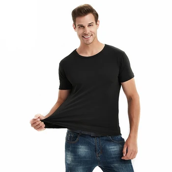2020 Moški T-Shirt Bombaž Vroče Moških V Vratu Tshirt Priložnostne Kratek Rokav plus velikost tee Moški majica
