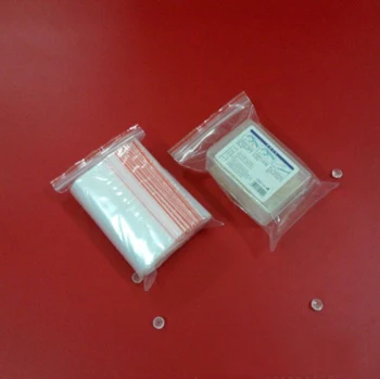 100 kozarcev dvojne velikosti, debeline 0,1 mm Pregleden PE Zip Lock nakit Embalaža, vrečke, 20*30 cm jasno, plastične vrečke za darilo za shranjevanje