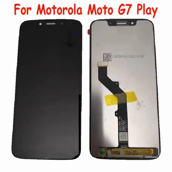Original Za Motorola Moto G7 Predvajanje Zaslon LCD, Zaslon na Dotik, Računalnike Montažo Senzorja G7Play XT1952 Telefon Pantalla