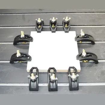 5pcs 85mm Lok Ploščo Določa CNC Graviranje Stroj Deli Tlak Ploščo Objemka Držalo Za T-reža za Delovna Miza