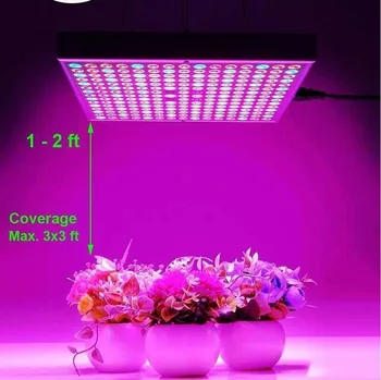 DCOO Ffs 45W Žarnico LED Rastline Rastejo Luči 265V Celoten Spekter Za uporabo v Zaprtih prostorih Toplogrednih Rastline Hydroponics Cvet Plošča Rastejo Luči