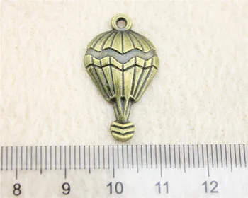 47pcs/veliko 29*17 mm antični bronasti Balonom čar Obeski DIY nakit za zapestnico, ogrlico, uhane