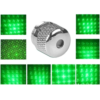 8 V 1 Laserski kazalnik Kape Svetilka Pretvornik Glavo Laserji Star Skp Zeleni Laser skp