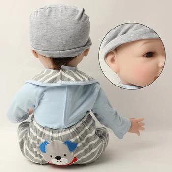 22 palčni bebe Prerojeni 56 cm Silikonski Simulacije Veren Pravi Baby Doll Rodi Dojenček Nosi Oblačila, ki Določa Izobraževalne Igrače Za Otroke
