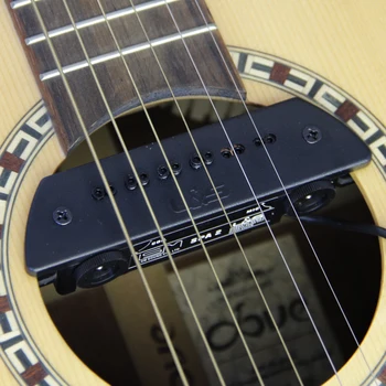 LSM SPA2 Kitarskega zvoka luknjo pickup kitara preamp pre-amp Sistem Dual pickup sistem tuljavo in mic kitara pick imetnika