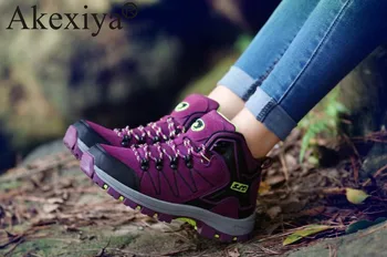 Akexiya Usnjeni Čevlji Za Pohodništvo Na Prostem, Športni Copati Moški, Plezanje, Gorsko Copati Ženske Treking Čevlji