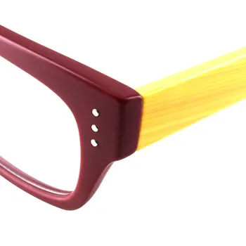 Gmei Optični Modi Plastičnih Kvadratnih Polno Platišča moška Očala Okvirji Za Recept Očala T8090