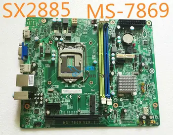 MS-7869 Za ACER TC-605 TC-705 SX2885 Desktop Motherboard LGA1150 Mainboard testiran v celoti delo
