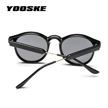 YOOSKE Retro Okrogla sončna Očala Moški Ženske Unisex Letnik Design Mala sončna Očala za moške Vožnje Očala Odtenkih za Ženske