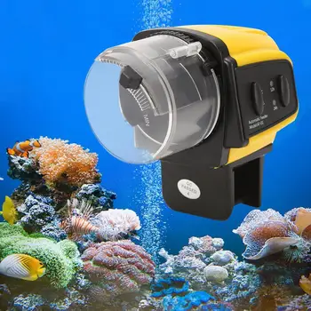 1Pc Digital Automatic Ribe Napajalni Ribe s Hrano Električni Časovnik Domači Akvarij Tank Pribor Tank Hrane, Hranjenje Rib