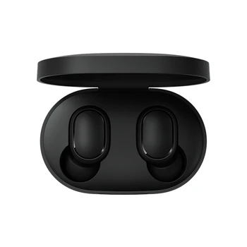 Xiaomi Redmi Airdots 2 Black Bluetooth 5.0 Slušalke Mladinski Mi Res Brezžične Slušalke TWS Zraka Pike Slušalke