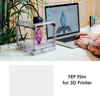 5pcs/veliko 200x140mm FEP Filmov 0,1 mm Debeline za SLA LCD, DLP 3D Tiskalnik Plastičnih Gladko Površino Foton Smolo DLP 3D Tiskalnik