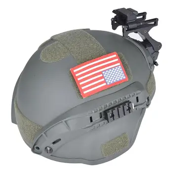 Picatinny Železniškega Mount Adapter Kit za GoPro Taktično Svetilke za Vojaške Airsoft Paintball Čelada Strani Železniške Plug Prestavi
