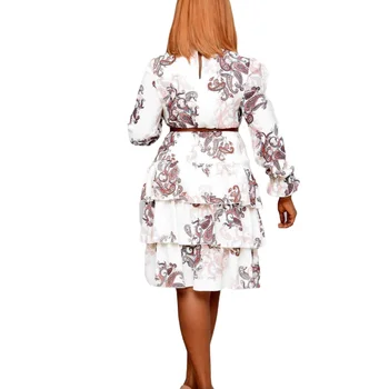 Afriške Obleko Za Ženske Obleke Afriki Obleko Tiskanja Dashiki Oblačila Ankara Plus Velikost Afriško Žensko Obleko Temperament torto krilo