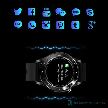 Nov Šport Pametno Gledati Moške Smartwatch Elektronika Pametna Ura Za Android IOS Fitnes Tracker Poln na Dotik Bluetooth Smart-gledanje