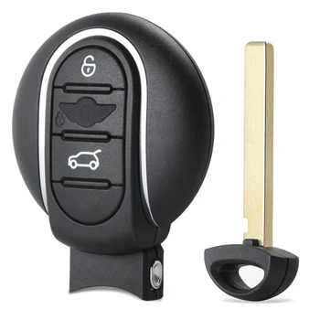 KEYECU OEM / Poprodajnem Smart Remote Avto Ključ za BMW Mini Baker 2013-2017 Fob 3 Gumb 434MHz FCC ID: NBGIDGNG1 2694A-IDGNG1