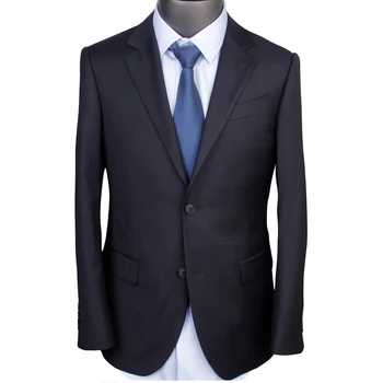 Luksuzni Volne Super 120 Tailor-Made Oblačila Za Moške Bo Ustrezala Midnight Blue Bemberg Oblog Izbrane Sarawan Poročno Obleko Smoking Človek