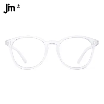 JM Moški Ženske Modra Svetloba Retro Očala Sqaure Anti Blue Ray Računalnik, Brisanje Očal