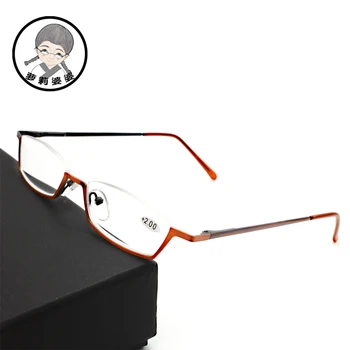 Rolipop Pol Okvir Bralci Obravnavi Očala Moških Recept Očala Spomladanski Tečaji Kovinski Okvir Iz Nerjavečega Jekla Jasno
