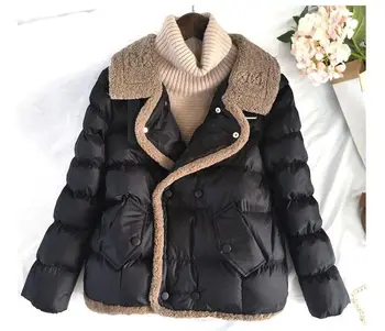 Bombaž-padded jakna ženske 2020 nova zimska oblačila korejski priložnostne svoboden bombaž-oblazinjeni suknjič zgosti toplo kratek oblazinjeni jakno