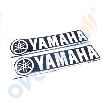 Za Yamaha 90 hp Izvenkrmni Nalepke Nalepke Kit Morskih vinil Vrh Prekrivala Nalepka