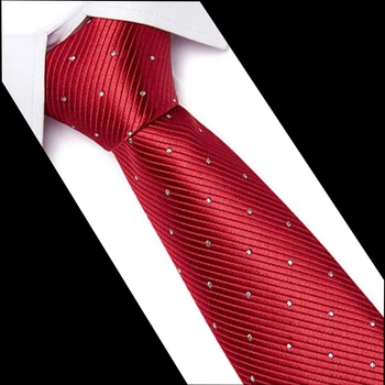 Nov Prihod Svile Mens Kravato 7cm Prugasta Klasičnih Poslovnih Vratu Kravato za Moške Obleko Poročno zabavo Kravatni Formalno Obleko Cravat