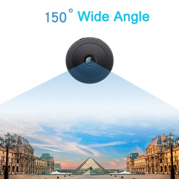 1080P hd Mini WIFI IP Kamera, USB Polnjenje Brezžično Home Security Dvr Nočno opazovanje Gibanja Zazna Mini Camcorder Zanke Video Snemalnik