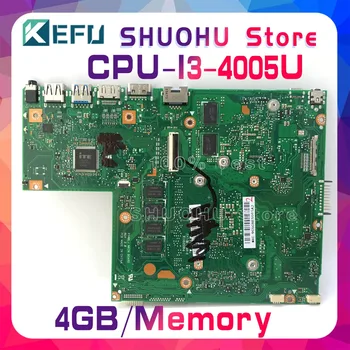 KEFU X540LA Za ASUS GT920M X540L X540LJ F540L F540LJ CPU/I3-4005U 4GB/Memory Prenosni računalnik z Matično ploščo Preizkušen dela original