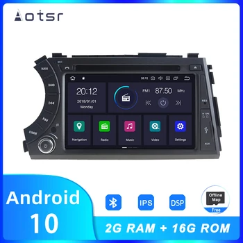 AOTSR Android 10 Avto Player Za SSANGYONG Kyron Actyon 2005 - 2011 Avto GPS Navigacija DSP Radio Zaslon IPS Večpredstavnostna Autostereo