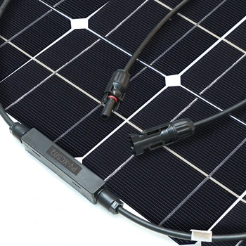 Vroče Prodaja HIŠNIH Prilagodljiv Sončne celice 100W 32pcs Monokristalne Celice za 12V Polnilec za Baterije Sistem Kit