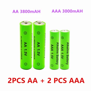 AA + AAA AA 1,5 V 3800mAh/1,5 V AAA 3000mah Alkalne Baterije Različne Elektronske Izdelke, Zamenjajte Baterije Ni-MhBattery